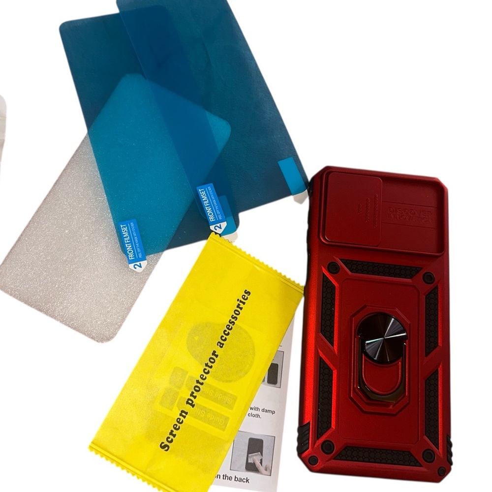 🆕 Motorola moto G phone case with screen protectors